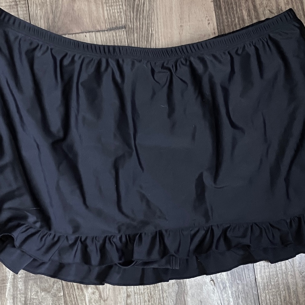 Beach Native Ruffled Swim Skirt